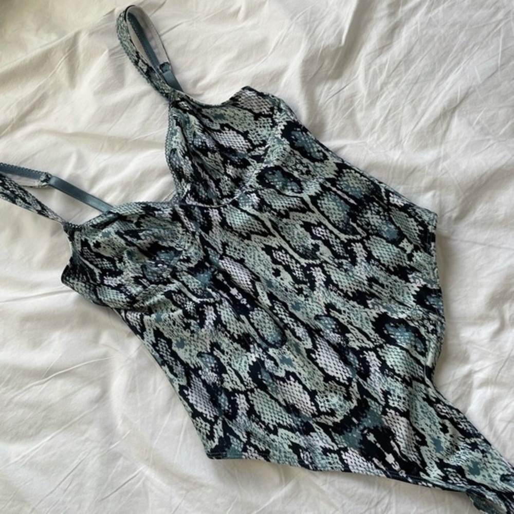 Snake Print Body Suit